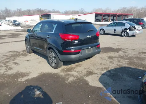 2016 Kia Sportage Ex из США, поврежденный, VIN KNDPCCAC6G7863676